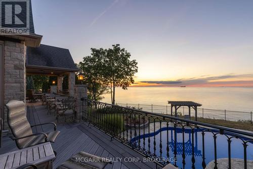 Upper balcony all across - 89 October Drive, St. Catharines (Lakeshore), ON - Outdoor With Body Of Water
