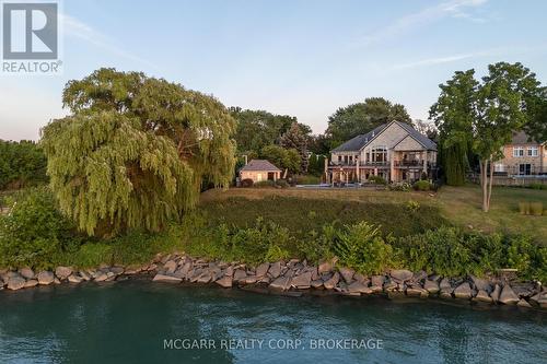 Shoreline protection - 89 October Drive, St. Catharines (Lakeshore), ON - Outdoor With Body Of Water With Deck Patio Veranda