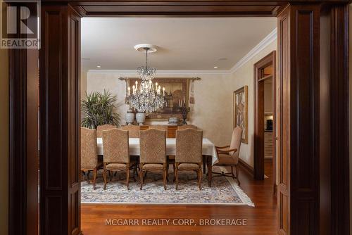Formal dining for at least 12 - 89 October Drive, St. Catharines (Lakeshore), ON - Indoor Photo Showing Dining Room