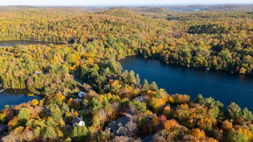 Aerial View - 18 Rue Ogilvy E., Saint-Hippolyte, QC - Outdoor With Body Of Water With View