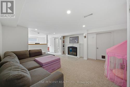 69 Burland Street, Ottawa, ON - Indoor Photo Showing Living Room With Fireplace