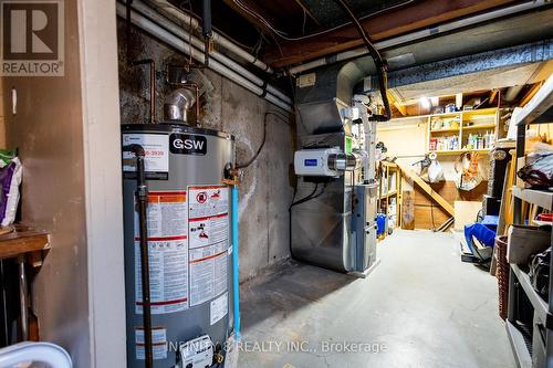 Basement Furnace Area - 38 Crescentwood Drive, St. Catharines (Lakeport), ON - Indoor Photo Showing Basement