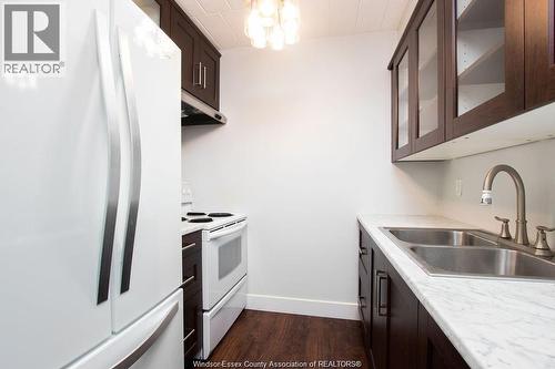 6227 Thornberry Unit# 258, Windsor, ON - Indoor Photo Showing Kitchen With Double Sink