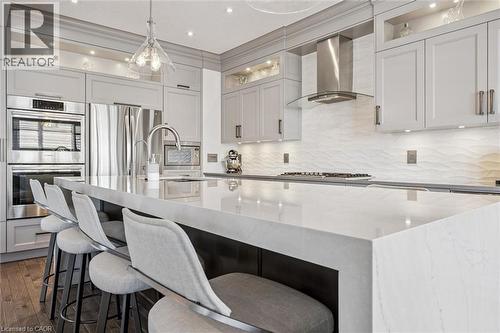 254 Gosling Gardens Unit# 20, Guelph, ON - Indoor Photo Showing Kitchen With Upgraded Kitchen