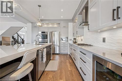254 Gosling Gardens Unit# 20, Guelph, ON - Indoor Photo Showing Kitchen With Stainless Steel Kitchen With Upgraded Kitchen