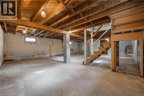 1180 Union Street, Kitchener, ON - Indoor Photo Showing Basement