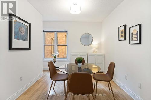 308 - 460 Wellington Street, London East (East F), ON - Indoor Photo Showing Dining Room