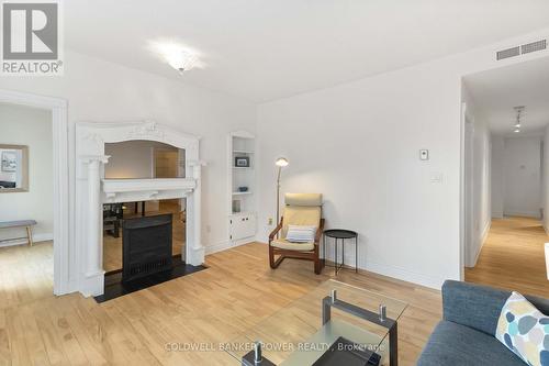 308 - 460 Wellington Street, London East (East F), ON - Indoor Photo Showing Living Room With Fireplace