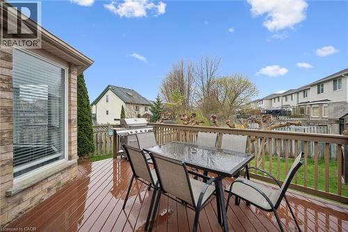 116 Kerwood Drive, Cambridge, ON - Outdoor With Deck Patio Veranda With Exterior