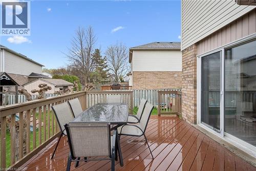 116 Kerwood Drive, Cambridge, ON - Outdoor With Deck Patio Veranda With Exterior
