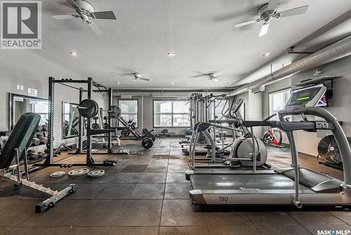202 1015 Patrick Crescent, Saskatoon, SK - Indoor Photo Showing Gym Room