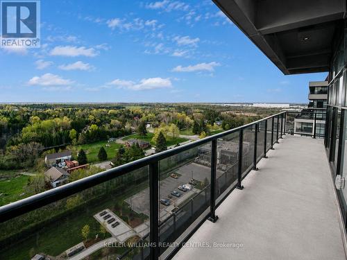 Party Room Balcony - 1107 - 1880 Gordon Street, Guelph, ON - Outdoor With Balcony With View With Exterior