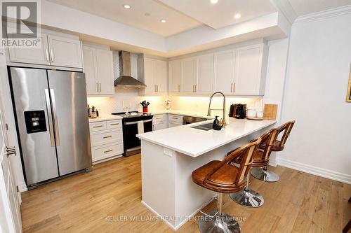 Stainless appliances - 1107 - 1880 Gordon Street, Guelph, ON - Indoor Photo Showing Kitchen With Double Sink With Upgraded Kitchen