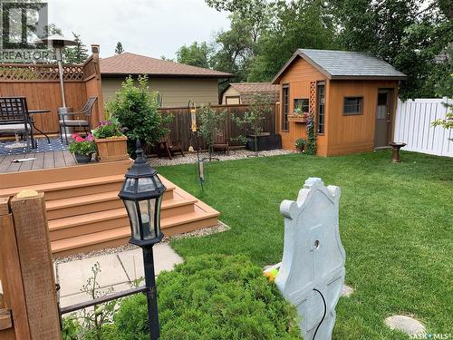 6 Selkirk Crescent, Regina, SK - Outdoor With Deck Patio Veranda