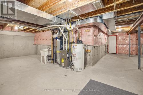 Unfinished Area - Basement - 21 - 50 Bryan Court, Kitchener, ON - Indoor Photo Showing Basement