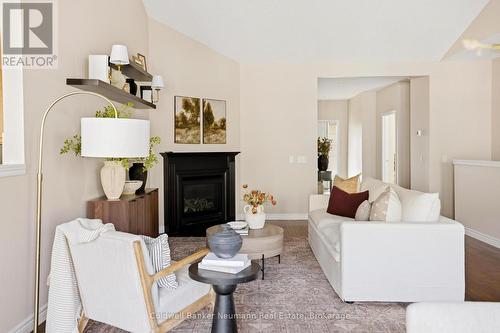 21 - 50 Bryan Court, Kitchener, ON - Indoor Photo Showing Living Room With Fireplace