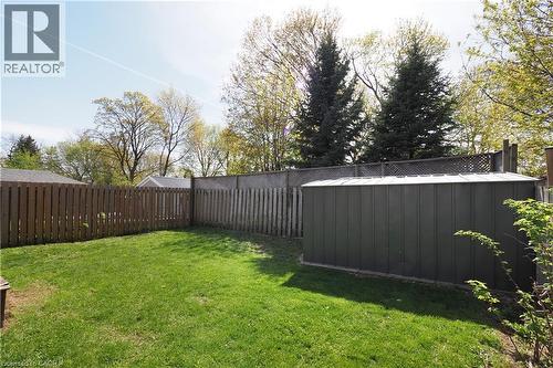 Fully fenced - 123 Samuel Street, Kitchener, ON - Outdoor