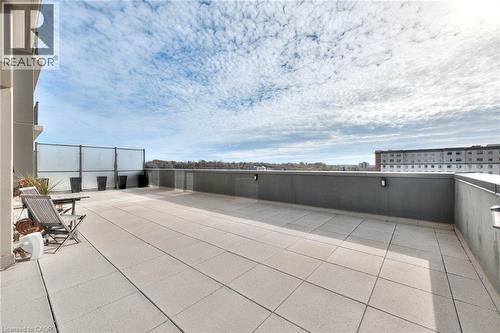 Private terrace - 50 Grand Avenue S Unit# 602, Cambridge, ON - Outdoor
