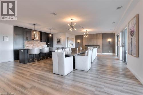 Party room - 50 Grand Avenue S Unit# 602, Cambridge, ON - Indoor Photo Showing Kitchen