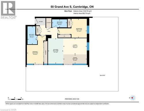 View of home floor plan - 50 Grand Avenue S Unit# 602, Cambridge, ON - Other