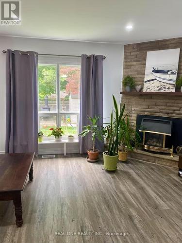 3578 Queenston Drive, Mississauga, ON - Indoor With Fireplace