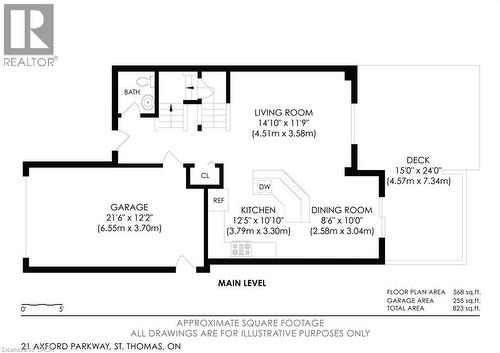 Main Floor - 21 Axford Parkway, St. Thomas, ON 