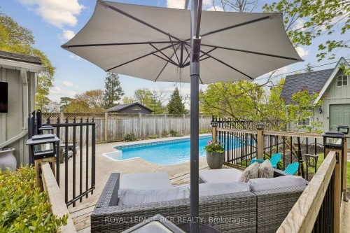 838 Queenston Road, Cambridge, ON - Outdoor With In Ground Pool With Exterior