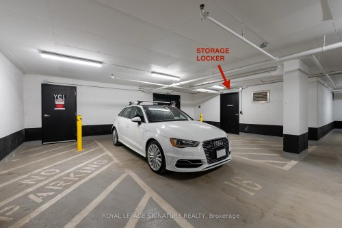 1101-200 Sudbury Street, Toronto, ON - Indoor Photo Showing Garage