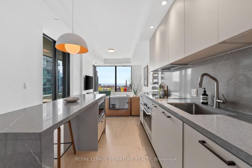 1101-200 Sudbury Street, Toronto, ON - Indoor Photo Showing Kitchen With Upgraded Kitchen