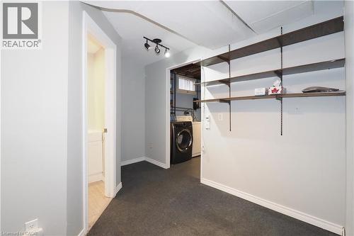 Office nook with view to laundry room door - 76 Cloverdale Crescent, Kitchener, ON - Indoor