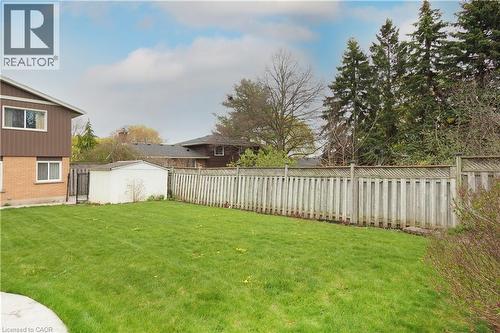 Back yard - 76 Cloverdale Crescent, Kitchener, ON - Outdoor