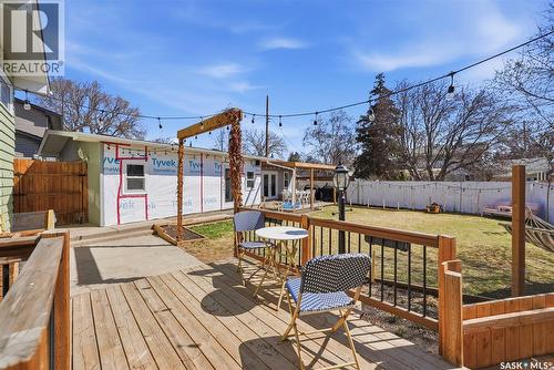 148 Maclean Crescent, Saskatoon, SK - Outdoor With Deck Patio Veranda