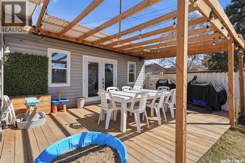 148 Maclean Crescent, Saskatoon, SK - Outdoor With Deck Patio Veranda