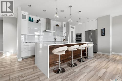 5286 Aviator Crescent, Regina, SK - Indoor Photo Showing Kitchen With Upgraded Kitchen