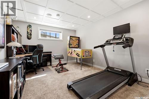 5286 Aviator Crescent, Regina, SK - Indoor Photo Showing Gym Room