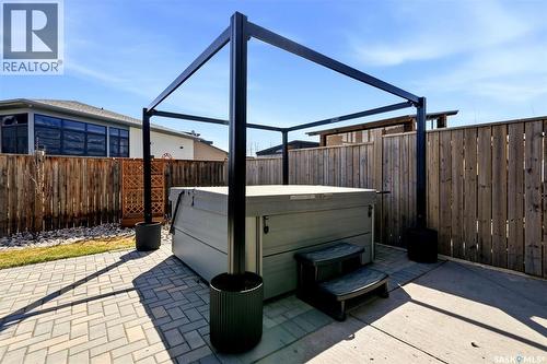 5286 Aviator Crescent, Regina, SK - Outdoor With Deck Patio Veranda With Exterior