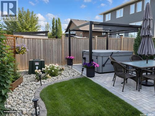 5286 Aviator Crescent, Regina, SK - Outdoor With Deck Patio Veranda With Exterior