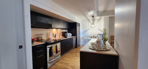 Kitchen - 1505-350 Boul. De Maisonneuve O., Montréal (Ville-Marie), QC - Indoor Photo Showing Kitchen