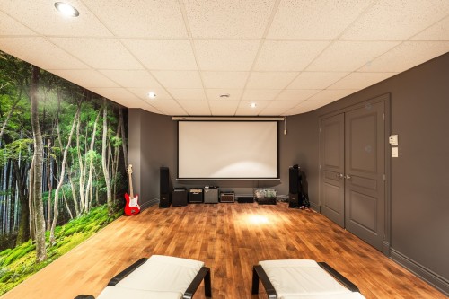 Cinéma maison - 20 Rue De Richelieu, Chambly, QC - Indoor Photo Showing Other Room
