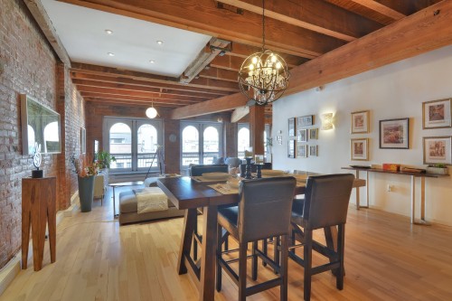 Salle à manger - 505-65 Rue St-Paul O., Montréal (Ville-Marie), QC - Indoor Photo Showing Other Room