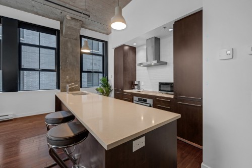 Cuisine - A208-1085 Rue St-Alexandre, Montréal (Ville-Marie), QC - Indoor Photo Showing Kitchen