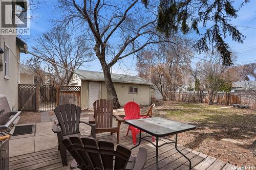 1011 1St Street E, Saskatoon, SK - Outdoor With Deck Patio Veranda