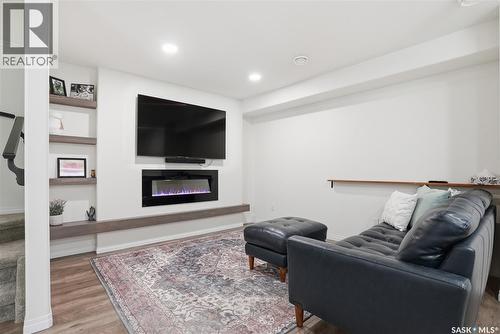 107 Langlois Way, Saskatoon, SK - Indoor With Fireplace