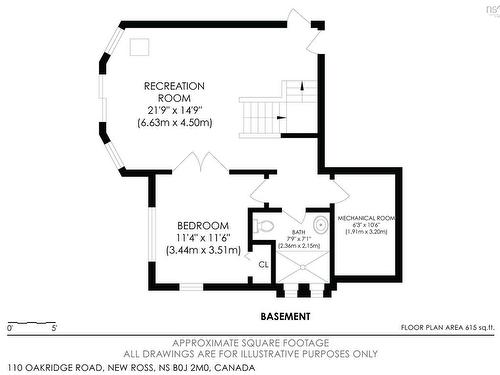 110 Oakridge Road, Mill Road, NS 