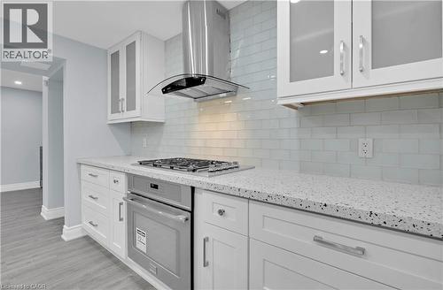 7 Riesling Court, Hamilton, ON - Indoor Photo Showing Kitchen With Upgraded Kitchen