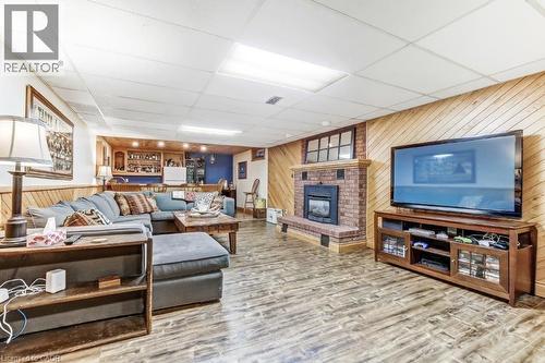 4 Donjon Boulevard, Port Dover, ON - Indoor With Fireplace