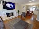 1375 Lewis Drive, Quesnel, BC  - Indoor Photo Showing Living Room With Fireplace 