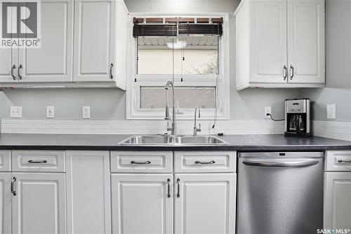 1630 1St Avenue N, Regina, SK - Indoor Photo Showing Kitchen With Double Sink