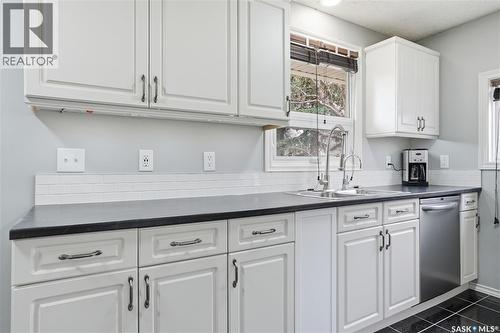 1630 1St Avenue N, Regina, SK - Indoor Photo Showing Kitchen With Double Sink