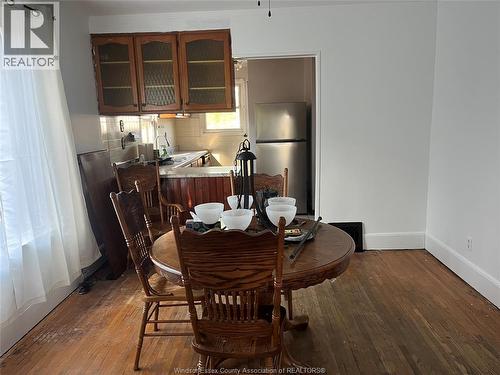1650 Moy, Windsor, ON - Indoor Photo Showing Dining Room